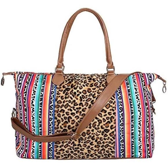 Duffle Bag Fur Bag Leopard WEEKENDER Bag Duffle Bag For Women